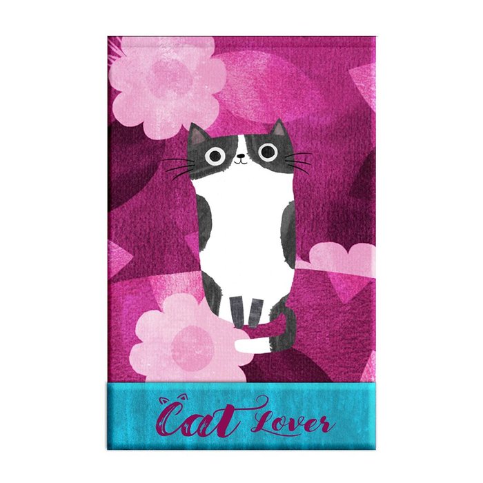 Libreta cierre magnético Planet Cat rosa Premium Paper