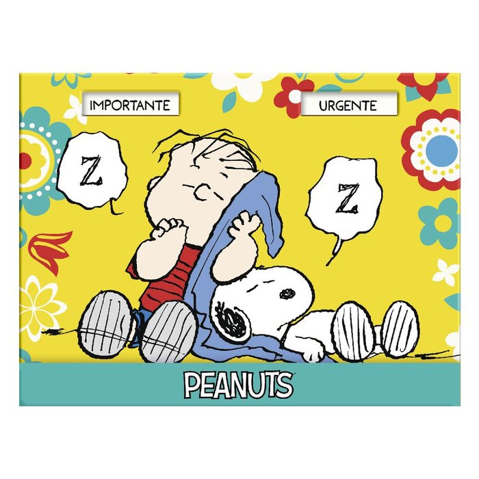 Taco de Notas con Ventana Snoopy Colorfull Marca Premium Paper