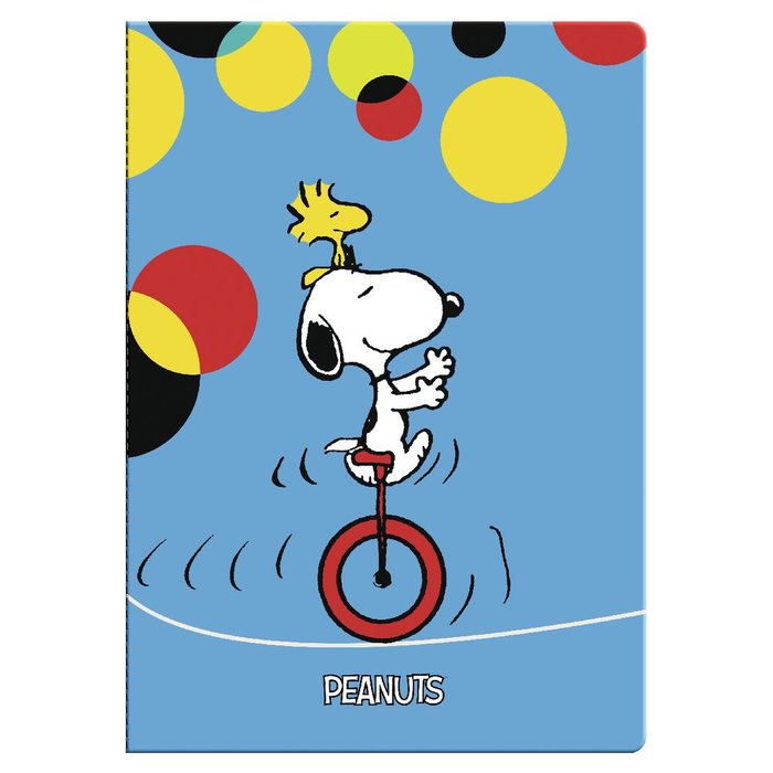 Libreta tapa blanda grande Snoopy Colorfull Premium Paper Imagen principal del producto