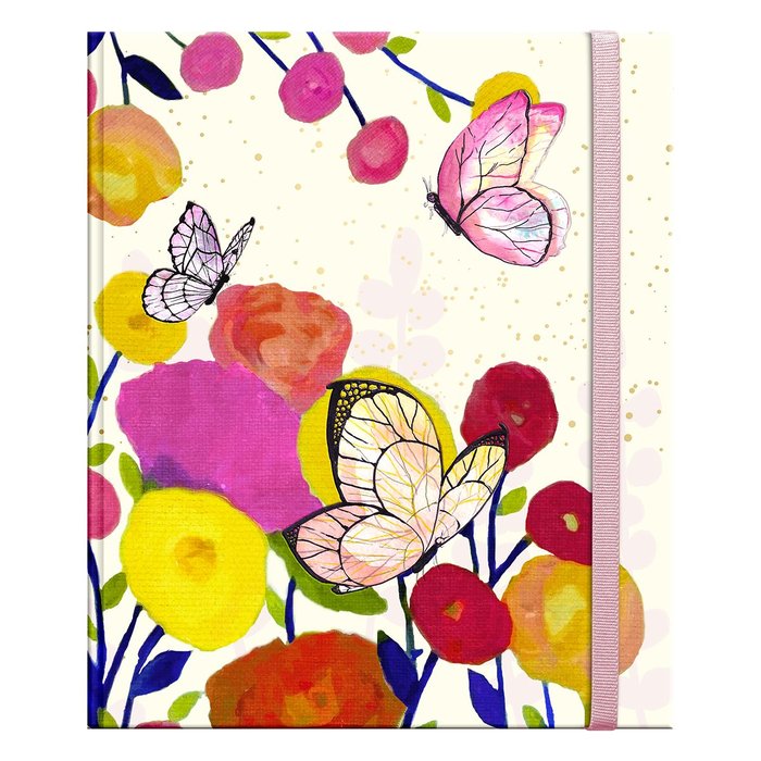 Libreta Tapa Dura Grande Butterfly Premium Paper Imagen principal del producto