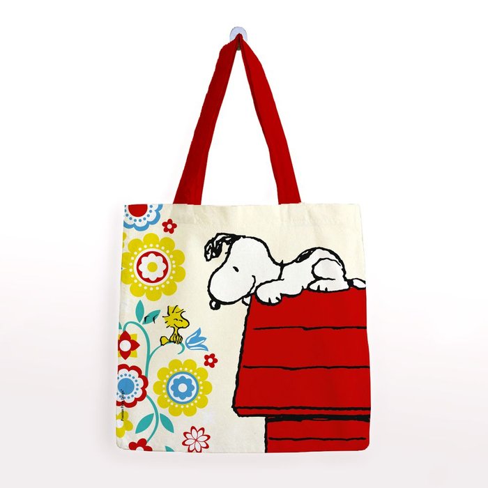 BOLSA ALGODON SNOOPY PEQUEÑA - 7 CASA | PREMIUM PAPER Imagen principal del producto