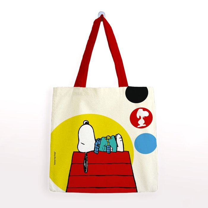 BOLSA ALGODON SNOOPY PEQUEÑA - 10 SIESTA | PREMIUM PAPER