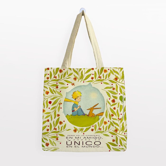 BOLSA ALGODON PRINCIPITO GRANDE - 9 UNICO | PREMIUM PAPER Imagen principal del producto