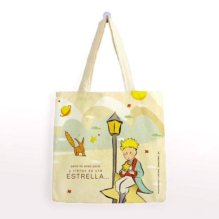 BOLSA ALGODON PRINCIPITO PEQUEÑA - 9 FAROLA | PREMIUM PAPER Imagen principal del producto