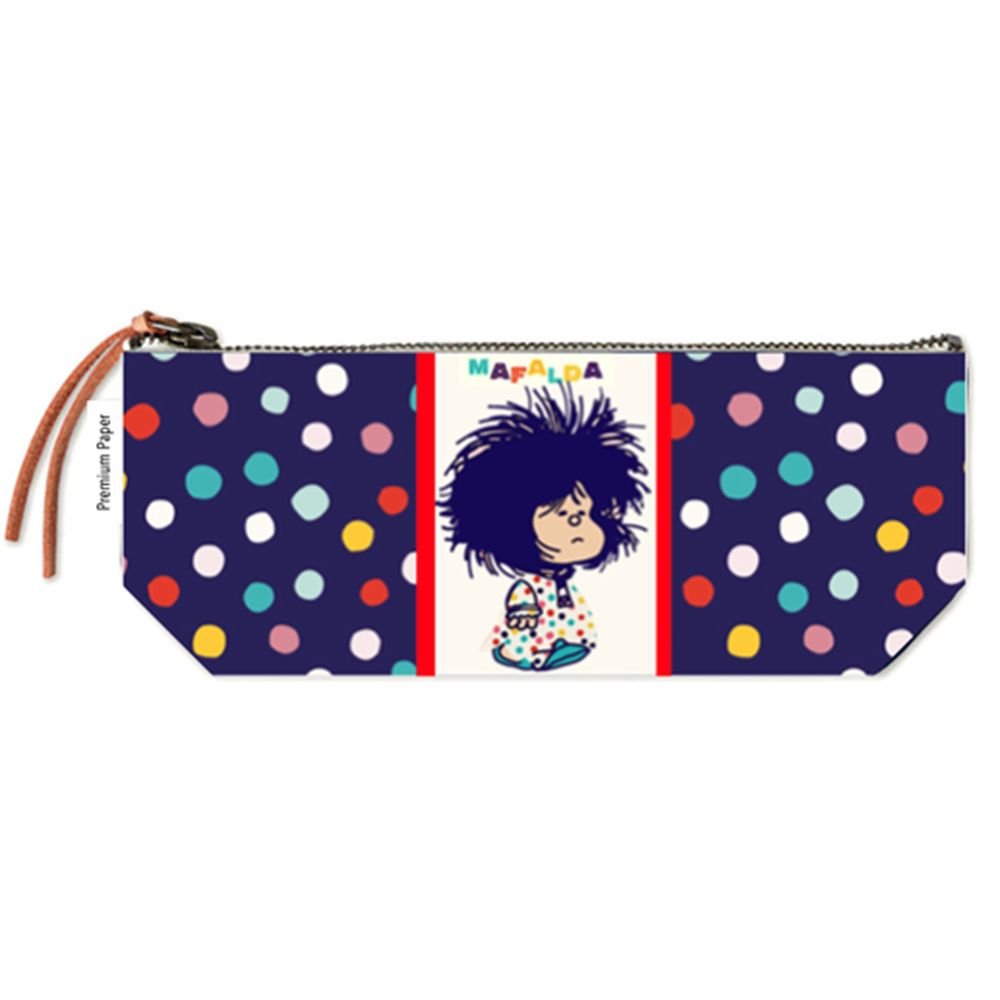 Estuche Portatodo Mediano Mafalda - Premium Paper