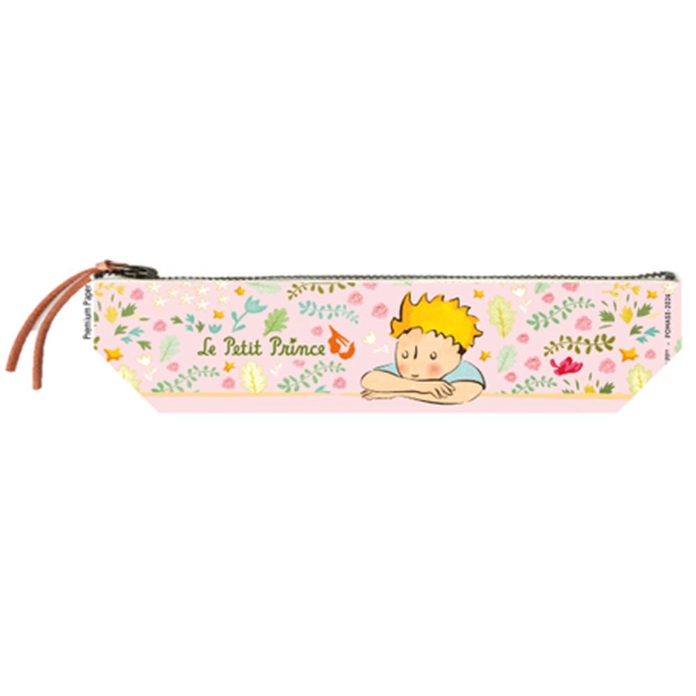 Estuche Portatodo Pequeño Principito Flores | Premium Paper