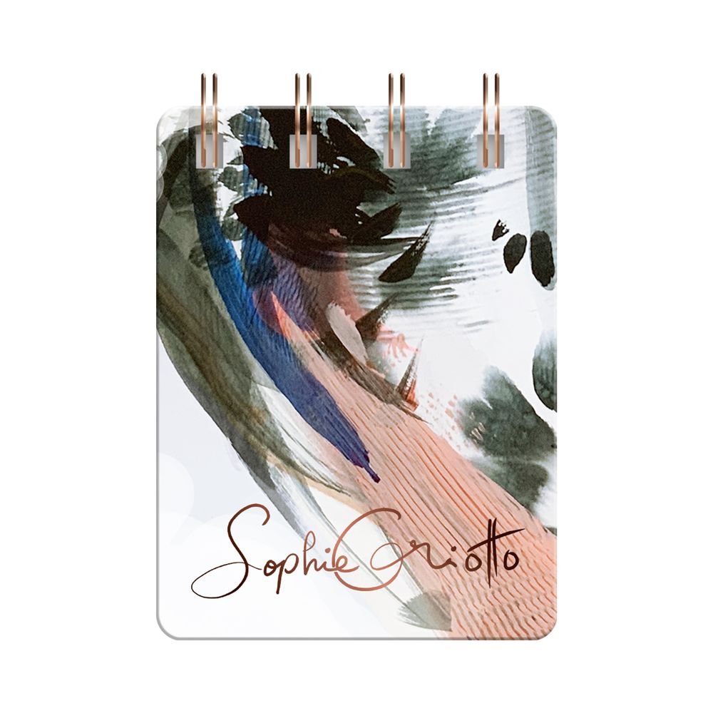 Mini Block con Espiral Sophie Griotto Rosa Marca Premium Paper Imagen principal del producto
