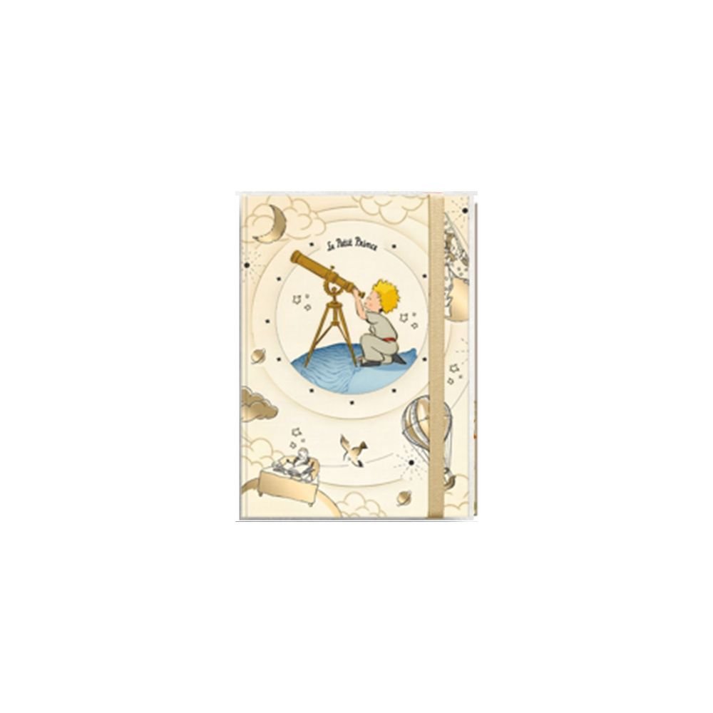 Libreta Tapa Dura Mediana Principito Telescopio