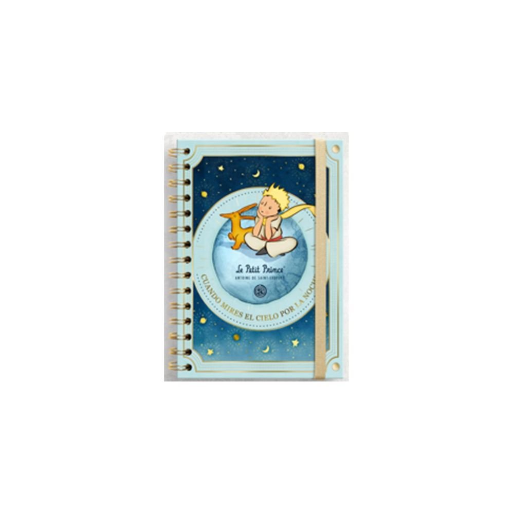 Libreta Mediana Espiral El Principito Premium Paper
