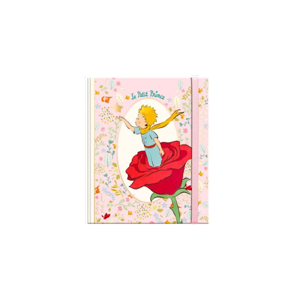 Libreta Tapa Dura El Principito Rosa - Premium Paper