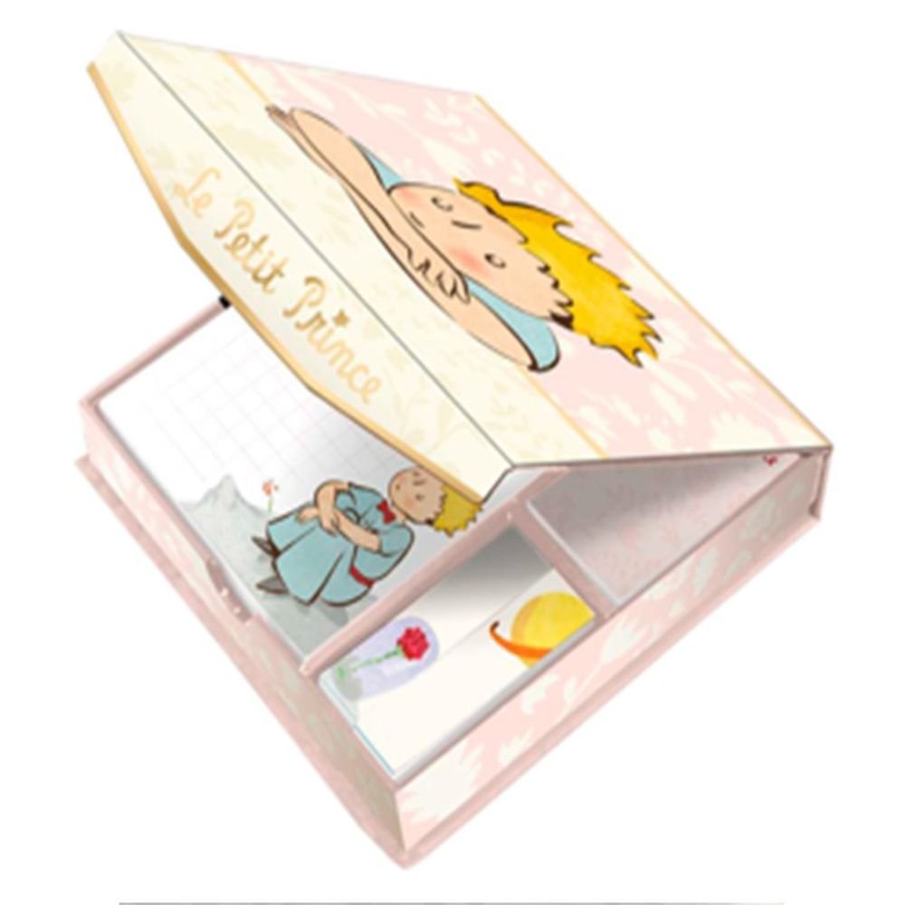 Caja Notas y Post it Principito Piensa | Premium Paper