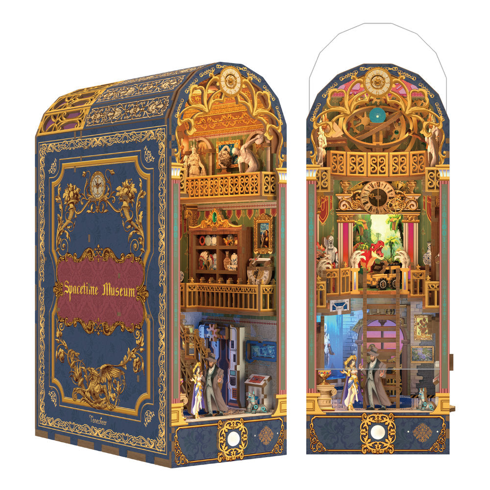 Maqueta Book Nook con Luz Museo del Espacio-tiempo TONECHEER