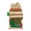 Maqueta librería vintage con luz y compartimento secreto