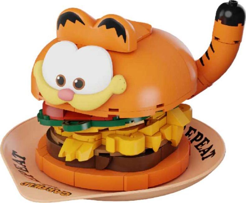 Maqueta de Construcción Garfield Hamburguesa PANTASY Imagen principal del producto