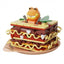 Maquetas de Construcción Garfield Comiendo Lasaña PANTASY