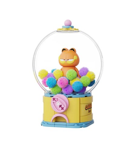 Maqueta de Construcción Garfield en Máquina de Chicles PANTASY Imagen principal del producto