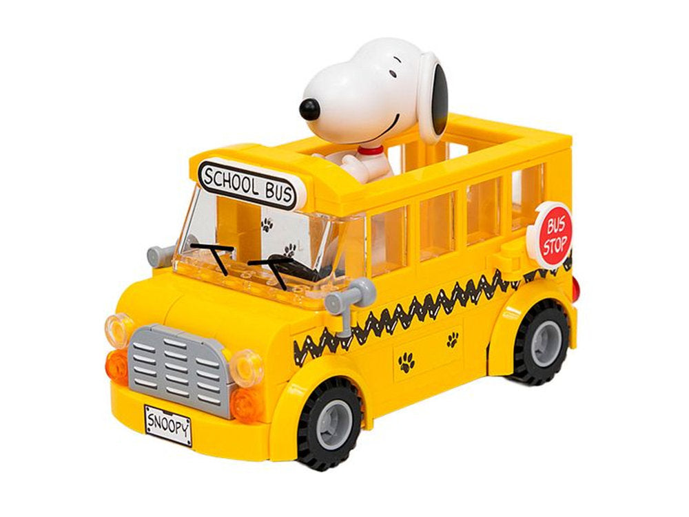 Maqueta de Construcción Snoopy School Bus Marca PANTASY Imagen principal del producto