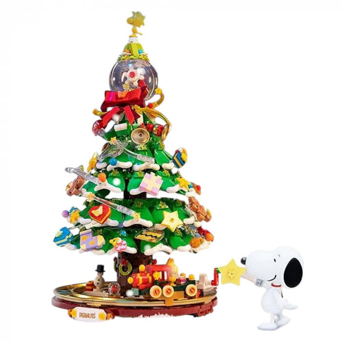 Maqueta de Construcción Snoopy Árbol de Navidad Pantasy Imagen principal del producto