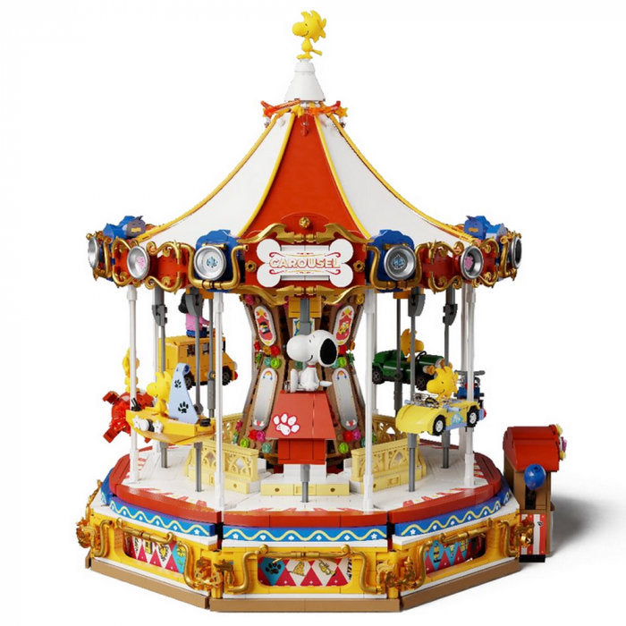 Maqueta de Construcción Figurita Snoopy Carrusel PANTASY Imagen principal del producto