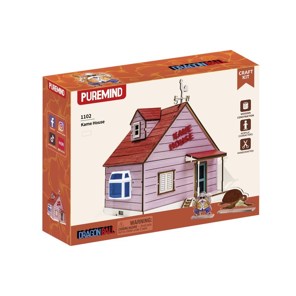 Maqueta Dragon Ball Kame House PUREMIND Imagen principal del producto