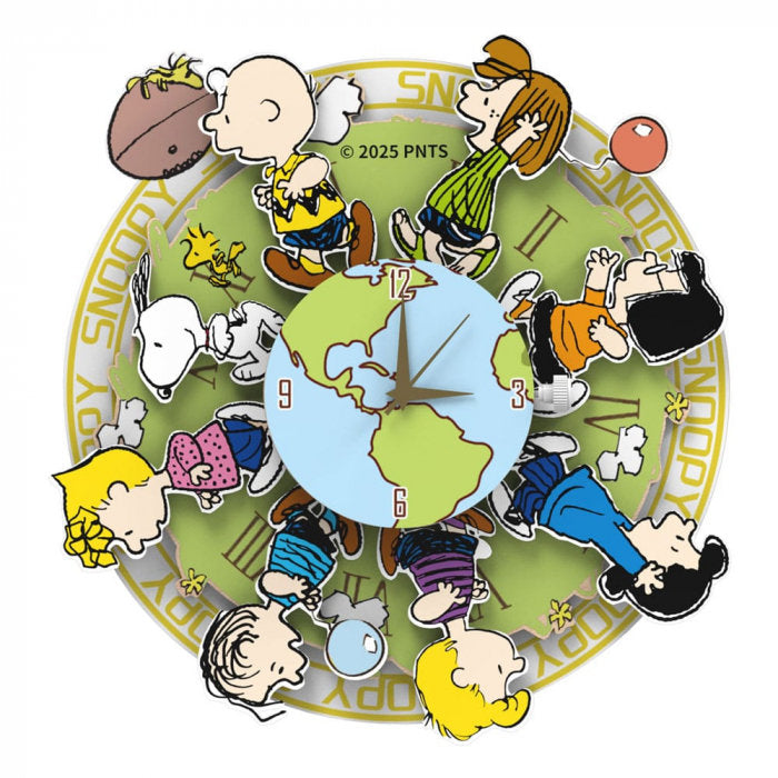 Maqueta Snoopy Reloj con Iman Alrededor del Mundo PUREMIND Imagen principal del producto