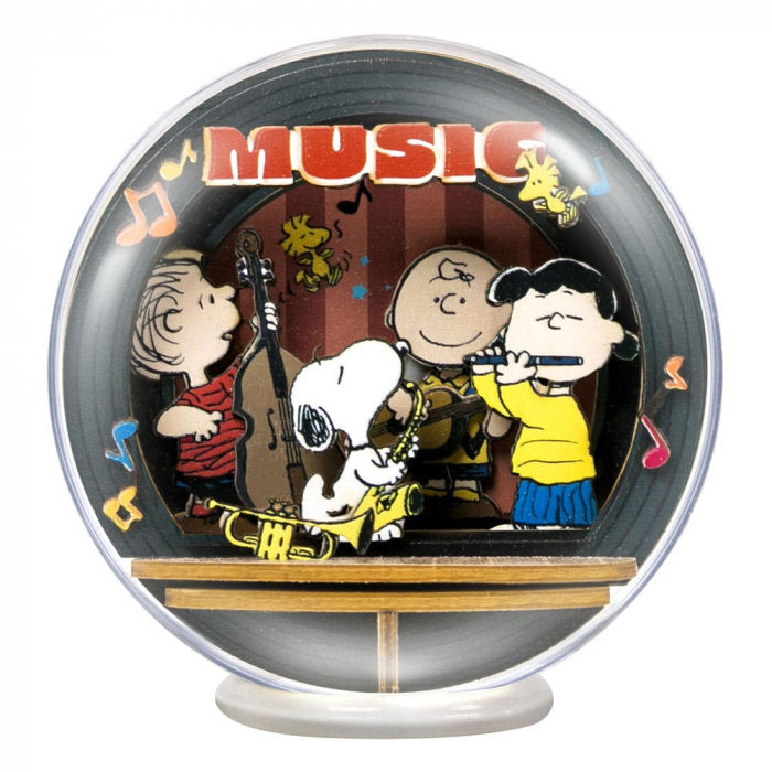 Maqueta con Movimiento Diorama 3D Snoopy Music PUREMIND Imagen principal del producto