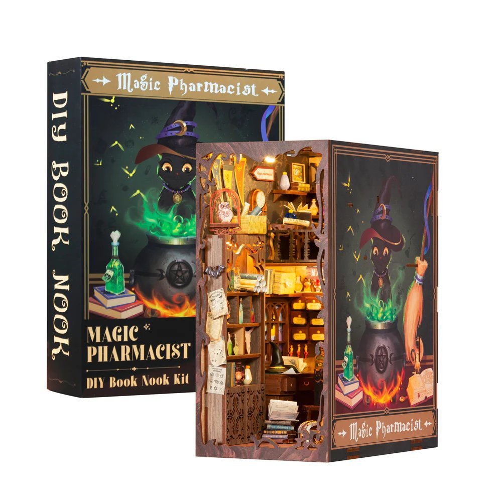 Maqueta Book Nook con Luz Sala de Pociones CUTEBEE Imagen principal del producto