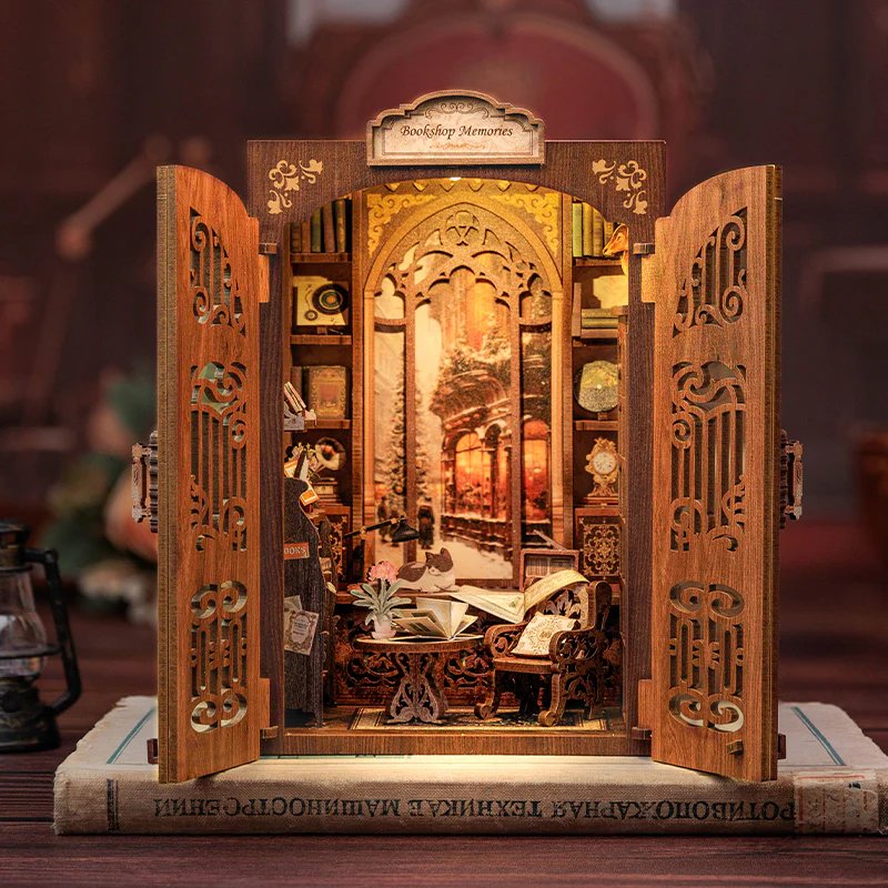 Maqueta con Luz Recuerdos de la Libreria CUTEBEE Imagen principal del producto