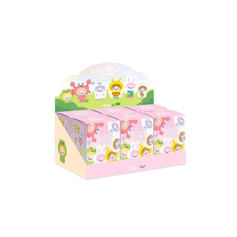Expositor 6 Cell Rico Happy Fluffy Series Plush MADNESSTOYS Imagen principal del producto