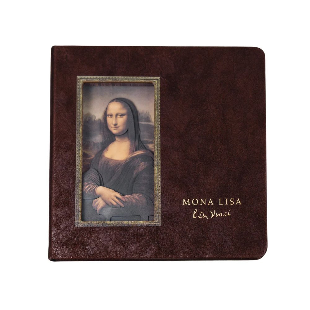 Cuaderno Impresionante Relieve 3D Da Vinci Mona Lisa CARTARTEM
