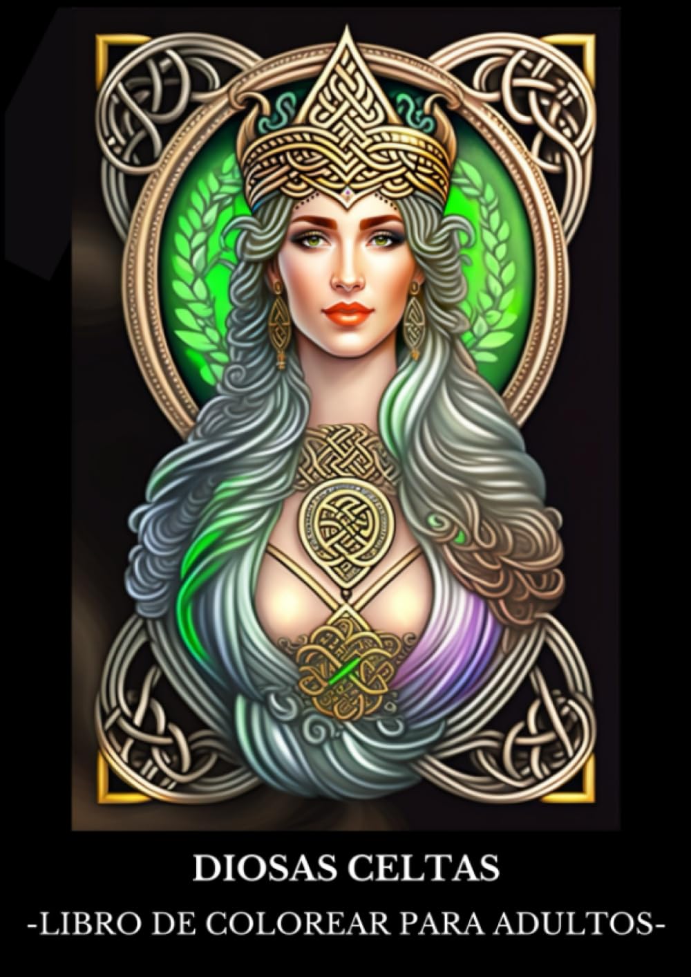 ✅ DIOSAS CELTAS: Libro de Colorear para Adultos con Dibujos y representaciones de Divinidades Celtas Imagen principal del producto