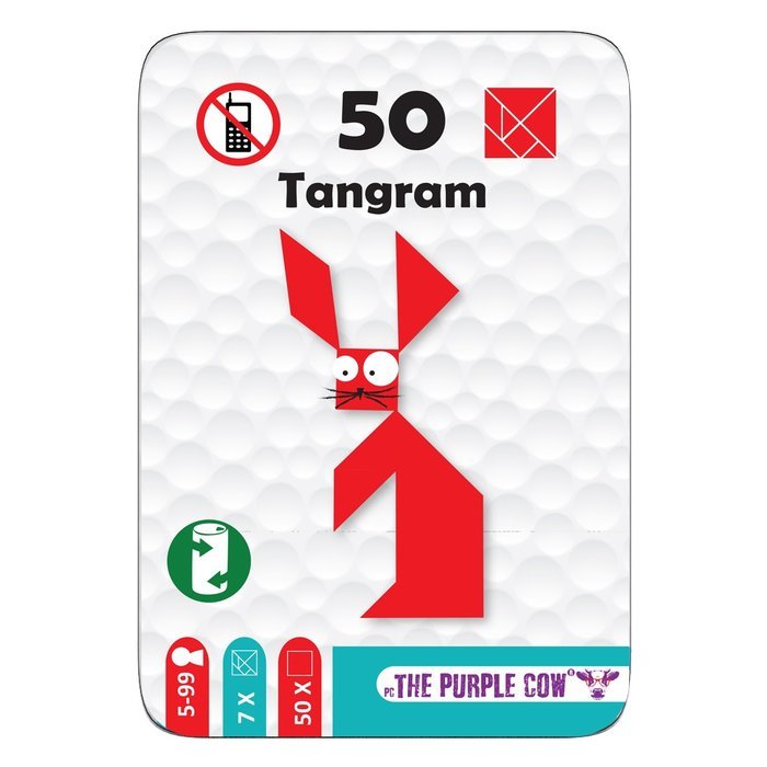 Juego 50 Tangram Marca Purple Cow Imagen principal del producto