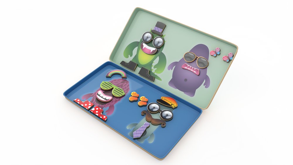 Juego To Go - Fábrica de Monstruos The Purple Cow