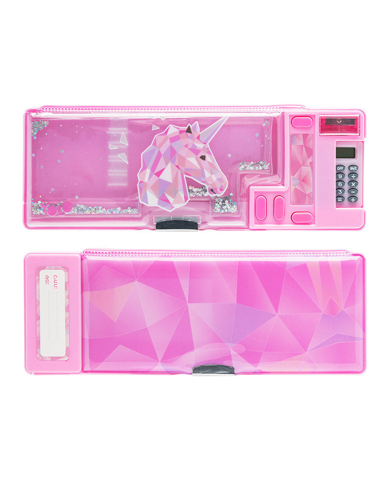 ESTUCHE RETRO 3D UNICORNIO | BRIGHT CONCEPT Imagen principal del producto