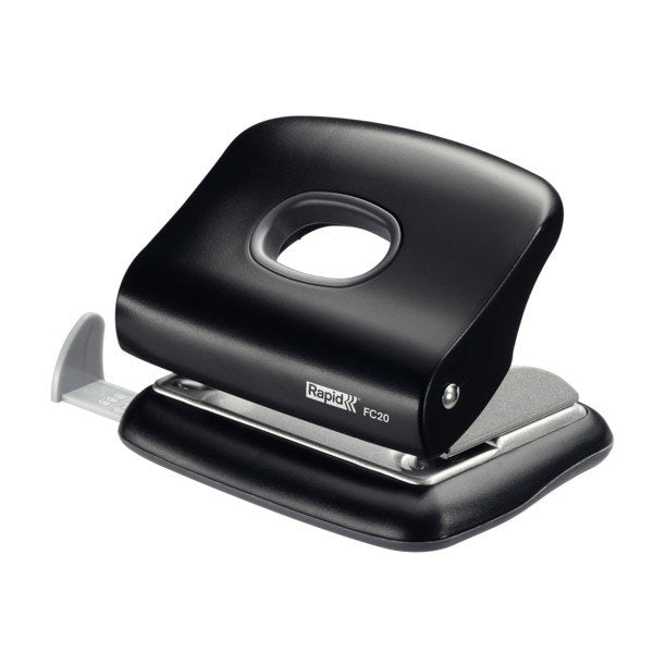 Taladro Rapid FC20 Metal Color Negro 20 Hojas