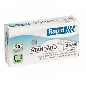 GRAPAS RAPID 24/6 COBREADAS | 20 UNIDADES | (RAPID) Imagen principal del producto