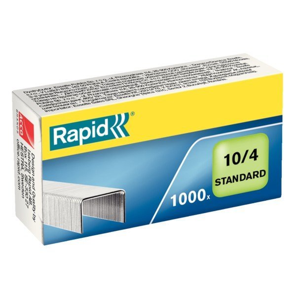 GRAPAS ESTANDARES RAPID Nº 10 | 20 UNIDADES | (RAPID)