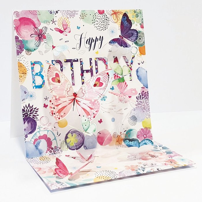 TARJETA FELICITACION GREETING CARD 3D POP-UP HAPPY BIRTHDAY | PICTURA | 1 UNIDAD | 7316197936576 Imagen principal del producto