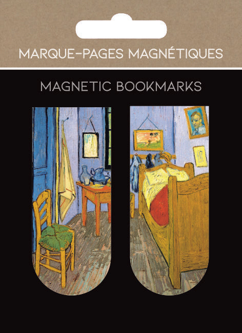 MARCAPAGINAS MAGNETICOS LA CHAMBRE DE VAN GOGH DORMITORIO | 6 UNIDADES | (PICTURA) Imagen principal del producto