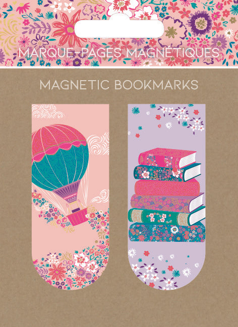 MARCAPAGINAS MAGNETICOS LIVRE ET MONTGOLFIERE GLOBO LIBRO | 6 UNIDADES | (PICTURA) Imagen principal del producto