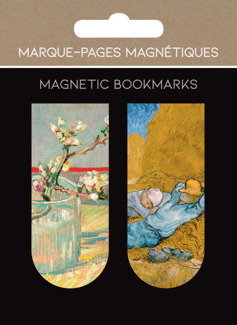MARCAPAGINAS MAGNETICOS FLEURS ET CHAMPS VAN GOGH PAISAJE | 6 UNIDADES | (PICTURA) Imagen principal del producto