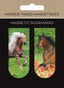 Marcapáginas magnéticos Caballos PICTURA para libros y regalos