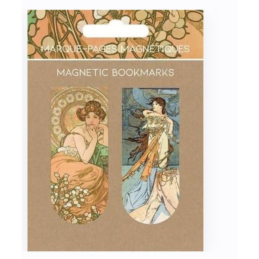Marcapáginas magnético Pictura Arte Doncellas, pack de 6