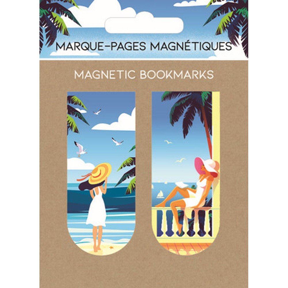 Marcapáginas magnéticos Vacaciones Romanas Pictura, pack 6 uds.