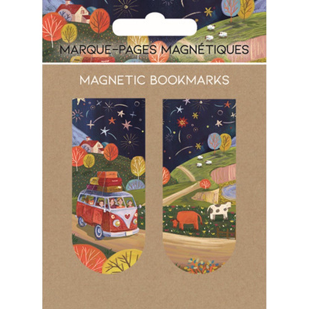 Marcapáginas magnéticos Vacaciones en Furgoneta, pack de 6 – Pictura