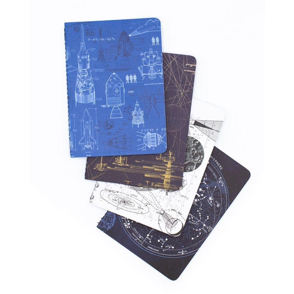 Set 4 cuadernos bolsillo El Espacio Cognitive Ciencia Imagen principal del producto