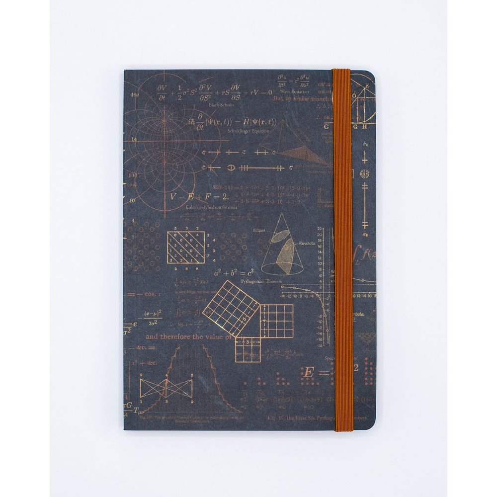 Notebook tapa blanda a5 ecuaciones matemáticas Cognitive Ciencia