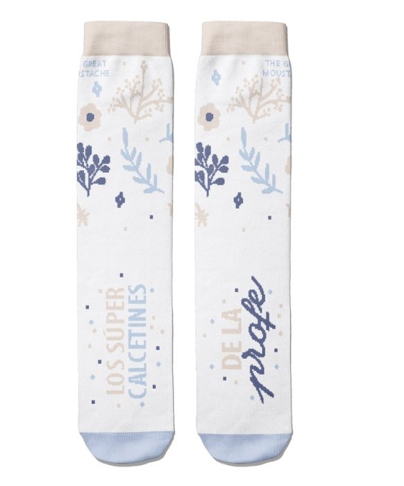Calcetines de la Profe Talla 36-40 Marca The Great Moustache