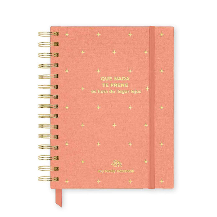 Cuaderno A5 Que Nada Te Frene Es Hora de Llegar Lejos Marca The Great Moustache Imagen principal del producto