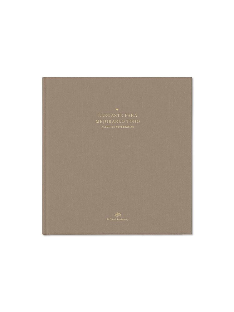 ALBUM ENTELADO LLEGASTE PARA MEJORARLO TODO | 1 UNIDADES | (THE GREAT MOUSTACHE)